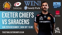 Exeter v Saracens ticket competitions