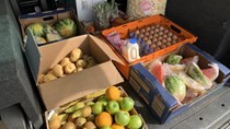 Sandy Park donates food to homeless