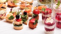 Canape Menus at Sandy Park Exeter