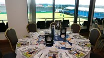 Exeter Chiefs match day dining room Sandy Park