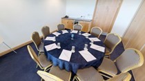 Cabaret seating meeting conference Sandy Park Exeter