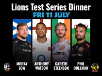 Lions Dinner at Sandy Park
