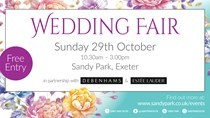 Luxury giveaways at the next Sandy Park Wedding Fair